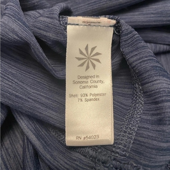 NWOT Athleta Performance Racerback Tank Blue Size L yoga, running, - Picture 4 of 7